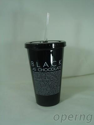 16oz雙層吸管杯