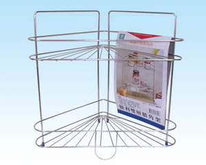 便利雙層牆角架