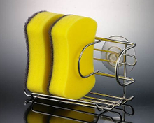 (附吸盤)菜瓜布架