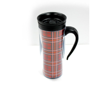 360度飲用格紋保溫杯